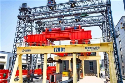 25+1|Henan Minecranes adiciona outra plataforma de teste de 2.000 toneladas, ...