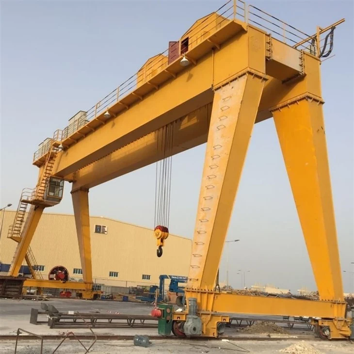 Rubber Tire Double Gantry Crane