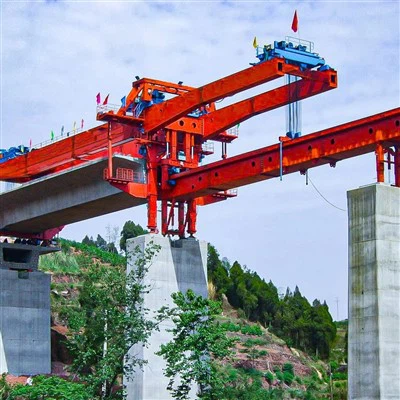 Máquina de erguer de ponte de rodovia